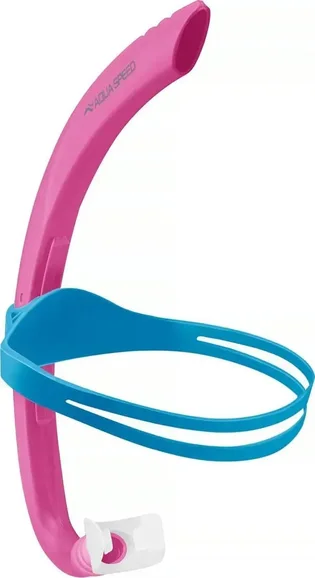 Дыхательная трубка Aqua Speed Juno Pink 734-03