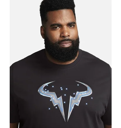 Футболка мужская Nike T-Shirt Court Dri-Fit Rafa Black FQ4938-010