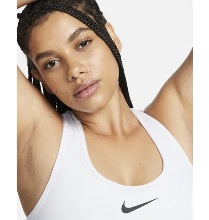 Топ женский Nike Swoosh High Support White DX6815-100