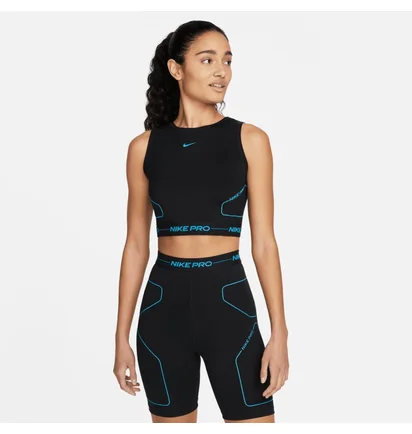 Топ жіночий Nike Pro Dri-Fit Black Dm7685-010