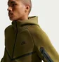 Толстовка мужская Nike Tech Fleece Fz Wr Olive HV0949-368