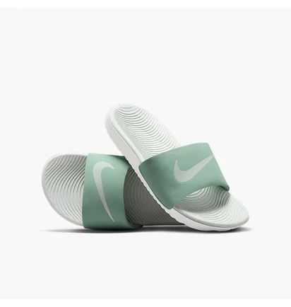 Тапочки детские Nike Kawa Green/White FJ8812-001