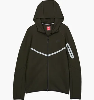 Толстовка мужская Nike Tech Flc Wr Fz Reflec Olive IM6537-355