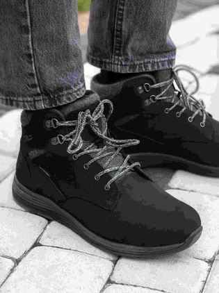 Черевики чоловічі Cmp Nibal Mid Lifestyle Shoe Wp Black 39Q4957-68UF