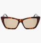Солнцезащитные очки женские SAINT LAURENT Brown SL-276-MICA-064-55