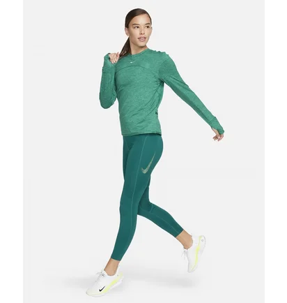 Легінси жіночі Nike Fast Mid-Rise 7/8 Graphic Leggings With Pockets Turquoise FB4656-381