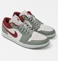 Кросівки чоловічі Air Jordan 1 Low Jade Horizon White/Olive 553558-133
