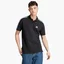 Поло мужское Adidas Essentials Piqué Embroidered Small Logo 3-Stripes Polo Shirt Black Ic9310