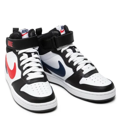 Кросівки дитячі Nike Court Borough Mid 2 Bg White/Black Do5889-161