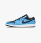 Кроссовки мужские Air Jordan 1 Low Blue/Black 553558-403