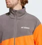 Кофта чоловіча Adidas Terrex Multi Full-Zip Fleece Orange/Grey IZ3293