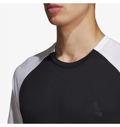 Футболка чоловіча Adidas Club Colour Block Tee Black DU0873