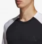 Футболка чоловіча Adidas Club Colour Block Tee Black DU0873
