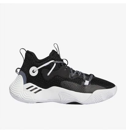 Кроссовки детские Adidas Harden Stepback 3 Older Black/White GY8640