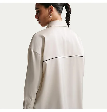 Рубашка женская Nike Sportswear Oversized Beige IM0575-072