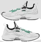 Кроссовки унисекс Reebok Sole Fury 00 White/Black/Emerald Dv5910