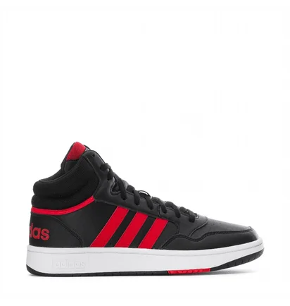 Кроссовки мужские Adidas Hoops 3.0 Mid Black ID9835