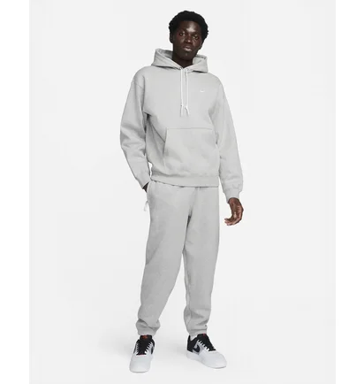 Худи мужские Nike Solo Swoosh Hoodie Grey DX1355-063