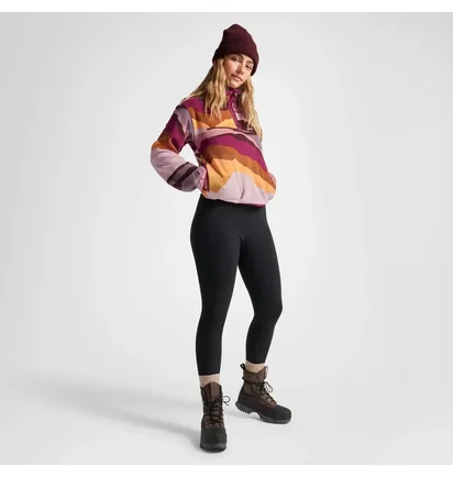 Кофта женская Converse Polar Fleece Printed Popover Multi 10025678-535