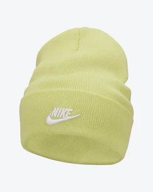Шапка унисекс Nike U Peak Beanie Tc Fut L Yellow FB6528-331