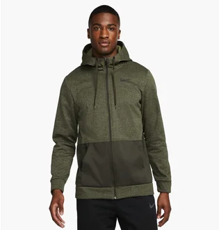 Толстовка мужская Nike M Nk Thrma Hd Fz Olive Cu6231-356