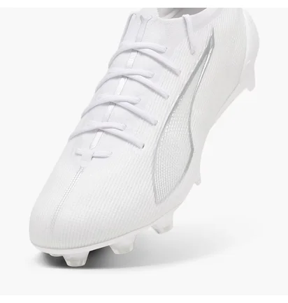 Бутсы унисекс Puma Ultra 5 Ultimate Fg White 107683-04