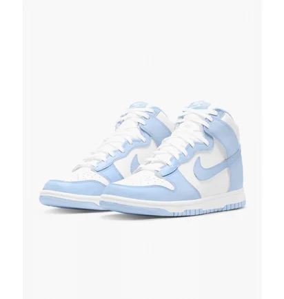 Кроссовки женские Nike Dunk High White/Blue DD1869-107