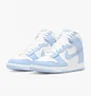 Кроссовки женские Nike Dunk High White/Blue DD1869-107