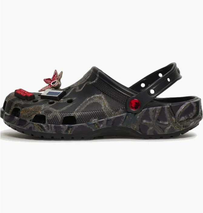 Тапочки унісекс CROCS X Stranger Things Black 212074-90H