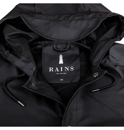 Куртка унісекс Rains Jackets Black 1826-BLACK