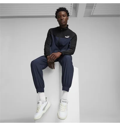 Спортивный костюм мужской Puma Woven Tracksuit Blue/Black 678887-14