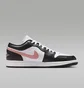 Кросівки чоловічі Air Jordan 1 Low White/Black 553558-165