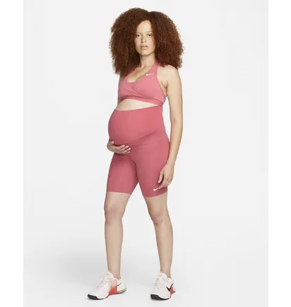 Топ женский Nike Womens Medium-Support Padded Sports Bra (Maternity) Pink Cq9289-622