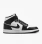 Кросівки жіночі Air Jordan Air 1 Mid Shoes White/Black DV0991-101