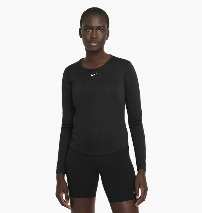 Лонгслів жіночий Nike Dri-Fit One Black Dd0641-010