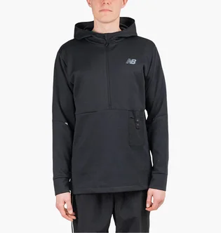Худи унисекс New Balance Q Speed Fuel Hoodie Black MT11276BK