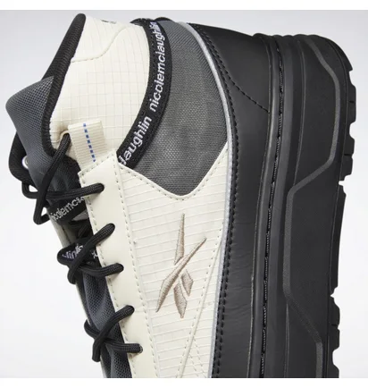 Кроссовки мужские Reebok X Nicole Mclaughlin Club C Geo Mid Beige/Black Hp9260