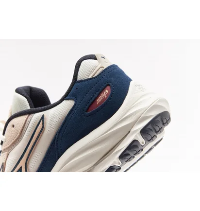 Кроссовки мужские Mizuno Wave Rider Beta Beige/Blue D1GA330904