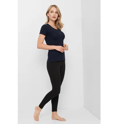 Футболка женская Kappa Mezza Manica Girocollo Blue K2501-BLUNAVY