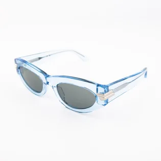 Сонцезахисні окуляри жіночі BOTTEGA VENETA Grey/Light Blue BV1189S-003-53