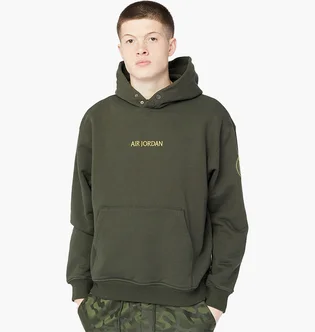 Худі чоловіче Air Jordan X Psg Fleece Pull-Over Hoodie Olive FN5324-355