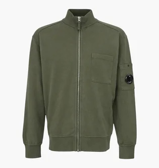 Олимпийка мужская C.P. Company Olive 20CMSS021A002246G-610