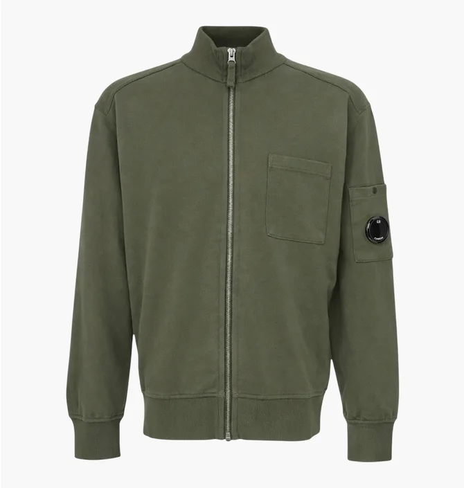 Олимпийка мужская C.P. Company Olive 20CMSS021A002246G-610