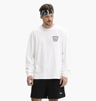 Лонгслів чоловічий Dickies Longsleeve White DK0A4Z930WH1