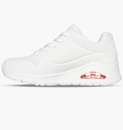 Кроссовки женские Skechers Uno Spread The Love White 155507-WPTQ