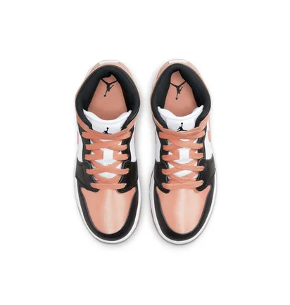 Кроссовки детские Air Jordan 1 Mid White/Peach Dm9077-108
