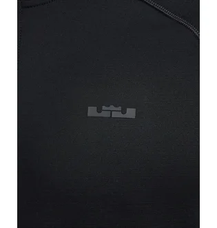 Лонгслів чоловічий Nike Lebron Dna Dri-Fit 1/4-Zip Black FZ1030-010