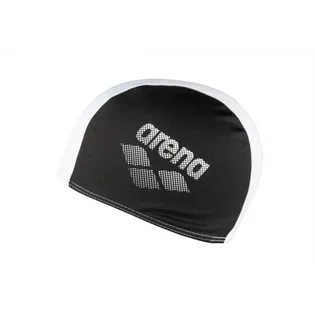Шапочка для плавания детская Arena Polyester Ii Jr Black/White 002468-510