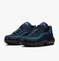 Кросівки чоловічі Nike Air Max 95 Black/Blue HQ3825-001