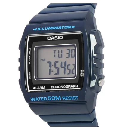 Часы унисекс Casio Timeless Collection W-215H-2AVEF
